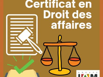 Certificat en Droit des Affaires