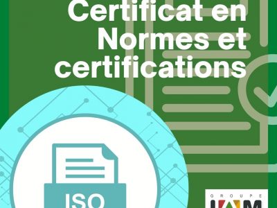 Certificat en Normes et Certifications