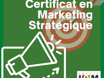 Certificat en Marketing Stratégique
